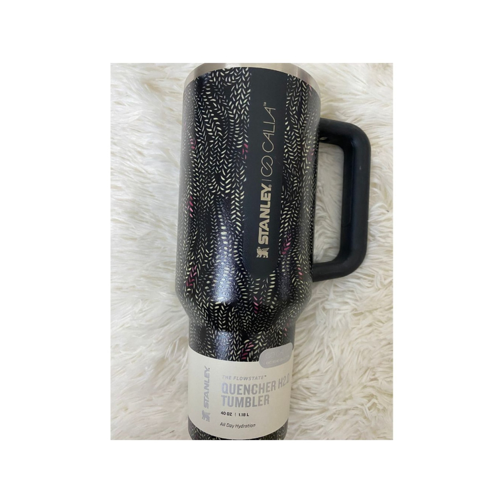 💎 HOST PICK 💎 Stanley X Calia Black Serpent 40oz. Quencher H2O FlowState Tumbler